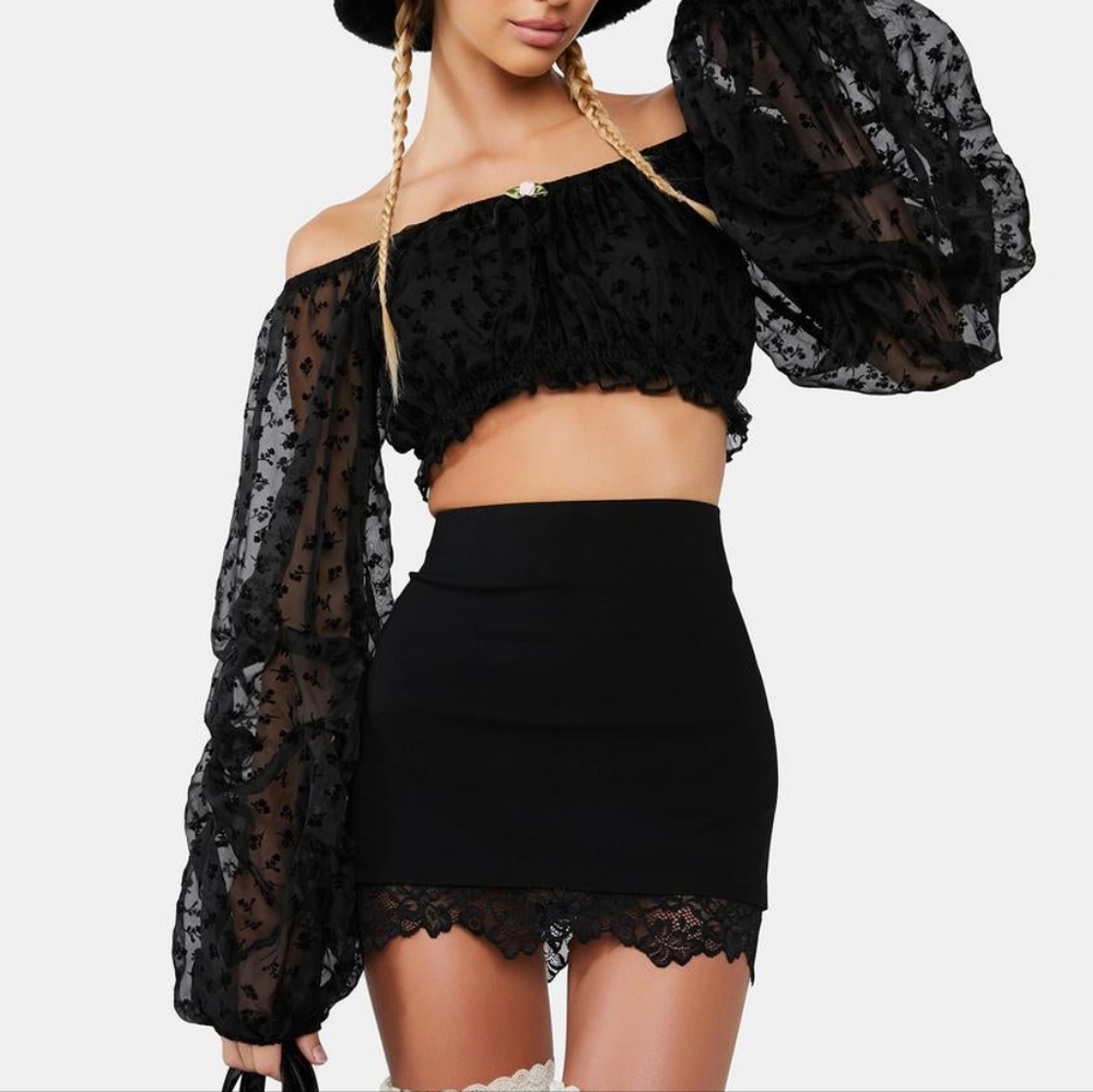 Villa Dreams High Waist Mini Skirt